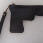 AMY CHAN NEW YORK Black Leather Handgun Pistol Wristlet - SUPER CHIC - NWOT!