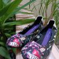 Ed Hardy Black Sao Paulo Shoe Ballerina Style Flat Shoes Size 8 - New in Box!
