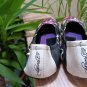 Ed Hardy Black Sao Paulo Shoe Ballerina Style Flat Shoes Size 8 - New in Box!