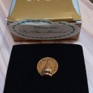 Vintage Avon Lauralton Hall Lapel Push Pin from Christmas in the Mansion - NIB!