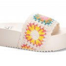 Dirty Laundry Worble Women's Slide Sandal - BOHO - Crochet Upper - Size 8 - New in Box!