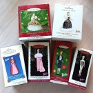 HALLMARK KEEPSAKE BARBIE Christmas Ornaments - Lot of 6!