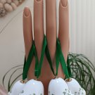 Royal Tara Bell ☘️ Trellis Galway Ireland Celtic St Patrick's Day Ornaments - Lot of 4 - NEW!