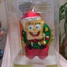 American Greetings Nickelodeon Spongebob Squarepants Bob L'eponge Glass Ornament - New!