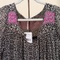 Free People Penny Lane Dress #F480Y371 - Black Combo - Size M - NWT!
