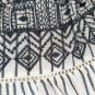 Free People Lola Embroidered Mini Dress #OB1015986 - White/Black - Size L - NWT!