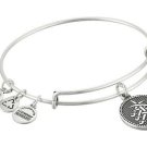 Seven Swords Bangle Bracelet - Alex and Ani - Silver Toned Adjustable - Angels - NWT!