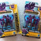 Transformers Cyberverse Scout Class Slipstream Sonic Swirl #E2327 - Lot of 2 - NEW!