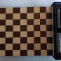 VTG Umbra Checkers Game Travel Set Magnetic Roll Up Board w Storage - NEW!