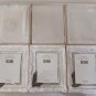 Oleg Cassini Tiara Crystal 5-Inch x 7-Inch Picture Frames #3236575d - Lot of 3 - New in Box!