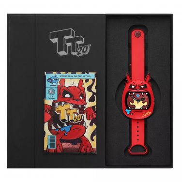 Fire Cat - Joe Ledbetter 20th Anniversary Edition Watch by Toy Tokyo x Misfit - NIB!