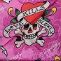 ED HARDY by Christian Audigier LOVE KILLS SLOWLY SCARF/WRAP 42in x 42in - NWT!