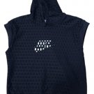 VTG NIKE Punched Hole Lined Sleeveless Hoodie Top - Size L - NWOT!