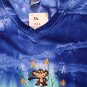 VTG Ragdoll V-Neck 100% Cotton Ombre Dress Coverup w embroidered Monkey - Sz 3X - Made in USA - NWT