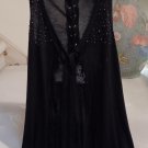 VTG Guess Los Angeles Fringe Vest w Bead Accents - Size XL!