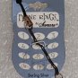 VTG M.W. Samara Sterling Silver antenna attachment (Phone Ring) for a mobile phone - NWT!