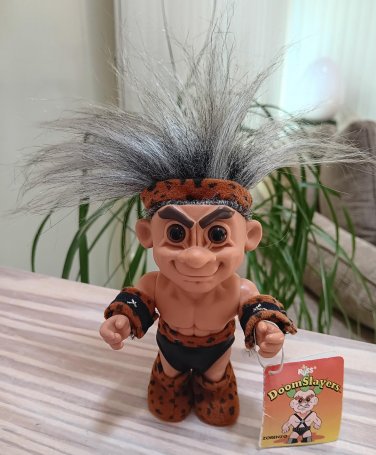 Vintage 1990's Russ Doomslayers "ZOR" 5 inch Troll Type Doll Figure - NWT!
