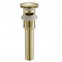 KIBI 2.63'' W #KPW102BG Bathroom Sink Pop Up Drain Stopper Full Cover w Overflow - New in Box!
