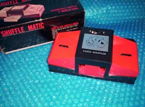 AUTOMATIC  CARD  SHUFFLER       stk#(191)