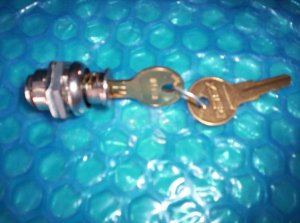 DETEX  COVER    LOCK  W/KEY  #PP-5572               stk#(391)