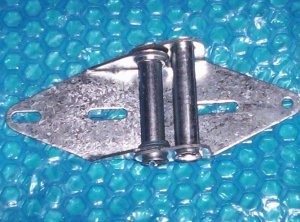 GARAGE  DOOR   HINGE #4     Full size      stk#(178)