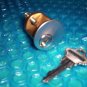 DETEX   CONTROL   CYLINDER  W/KEY       stk#(55)