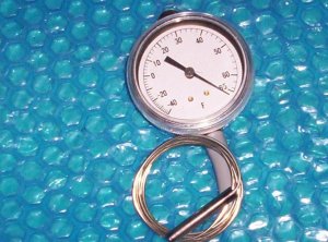 Freezer / Cooler Temperature Guage 2.5" stk#(1187)