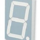 Kingbright SC10-21EWA DISPLAYS MODULE SINGLE HI-EFF. RED CC  stk#(1298)