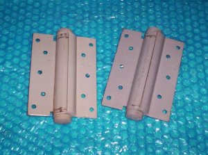 Spring Acting Hinge commercial Heavy duty 6" pair stk#(1375)