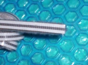 Commercial storefront Weatherstrip  1/4" Pile 1/4" Backing  Stk#(1606)