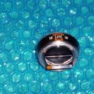 GE Stove Gas Top burner knob 2" aluminum stk#(1667)