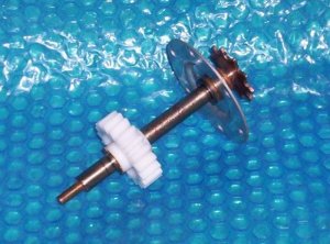 MOORE-O-MATIC Sprocket shaft Gear Assembly     stk#(1140)