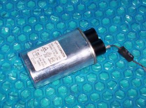 Sears/Kenmore MicroWave H.V. Capacitor P/N:C1171 , 0CZZW1H001P stk#(1827)