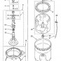 Whirlpool Upper Agitator 3349019 stk#(1872)