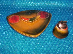 Vintage Smoking Set  De Forest 248    stk#(1880)