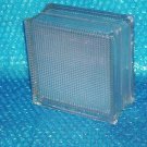 GLASS BLOCK Vintage 8"x8"x4" stk#(2050)