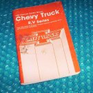 Chevy Truck Owners Manual 1988 stk#(1933)