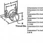 2 Inch SEC CONNECTOR stk#(2623)