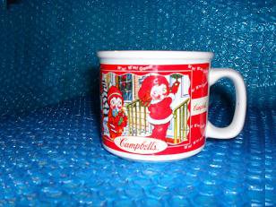 Campbells Winter  soup mug stk#(2869)
