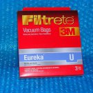 Filtrete Eureka  Vacuum Bag U  67701A  stk#(3015)A21