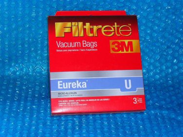 Filtrete Eureka  Vacuum Bag U  67701A  stk#(3015)A21