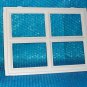 GARAGE DOOR  WINDOW  Insert "stockton"  12 1/2"x 16 1/2"  stk#(2036)