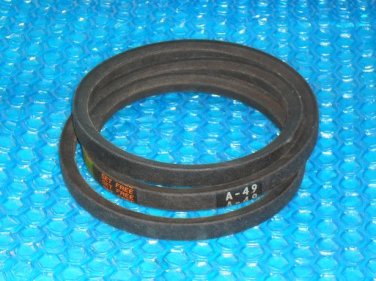Powerflite V belt  A-49   stk#(3071)