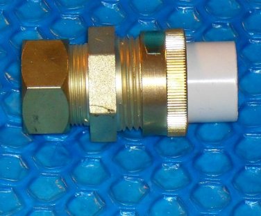 Transition Union CPVC x BRASS COMPRESSION 3/4 inch   53044LF stk#(3132)