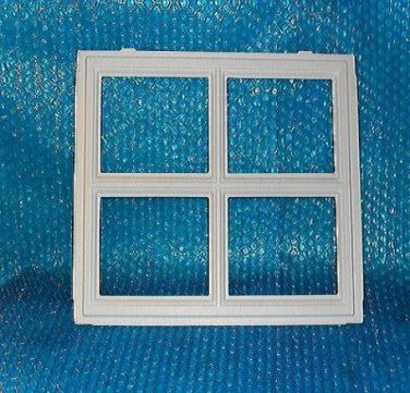 garage door window insert, stockton  18"w X 10.5"h   stk#(3121)