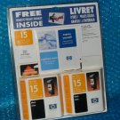HP No 15 Twin Pack Inkjet Print Cartridges C6653AN Black stk#(3035)