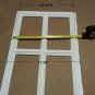 garage door window inserts, stockton for 17.75"wide X 11.75"high set of 4 stk#(3290)