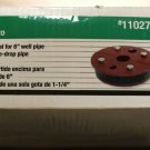Well Seal for 6" Well Pipe, Split Top #110278    stk#(3286)A36