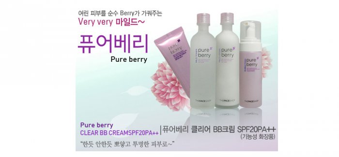 The Face Shop Pure Berry BB Cream