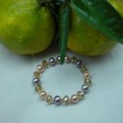 Natural freshwater pearl bracelet